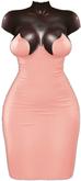 Kaithleen's Renfri Pencil Dress - Peach