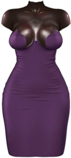 Kaithleen's Renfri Pencil Dress - Purple