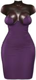 Kaithleen's Renfri Pencil Dress - Purple