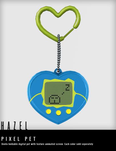 HAZEL -  Pixel pet - Blue [add]