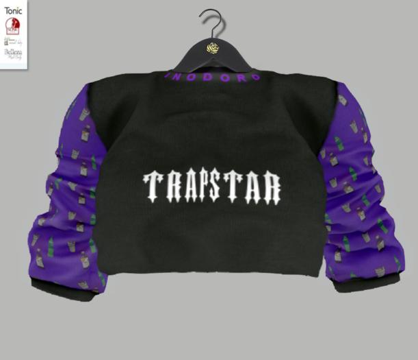 Cropped & Puple drink Trapstar ( VOL.3 ) * INODORO *