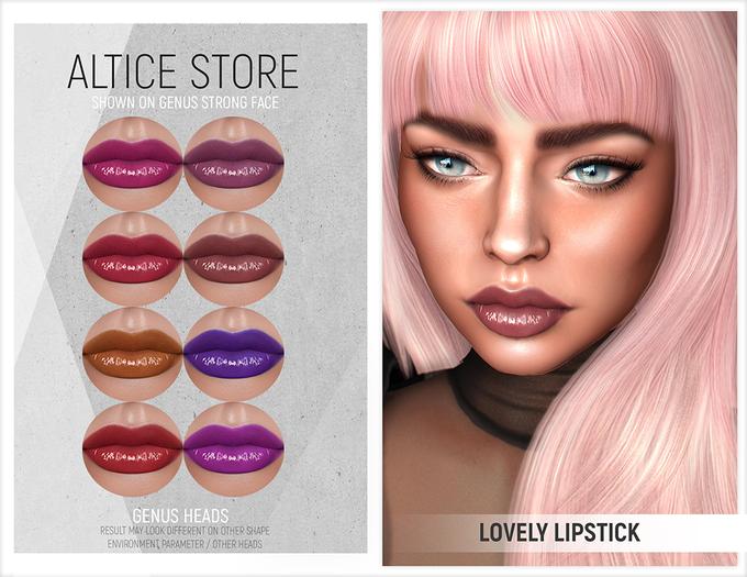 [ALTICE] GENUS LIPSTICK - LOVELY
