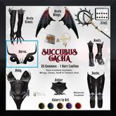 Luas x BJK Succubus Horns Blue