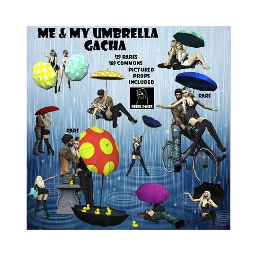 -RP- Me and My Umbrella Gacha Pose #7