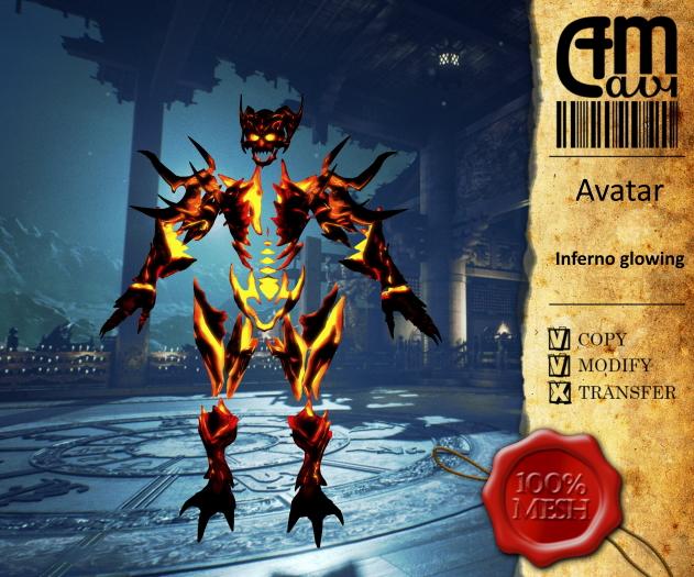 Inferno glowing