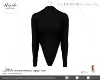 ~Nerido~ Alida Bodysuit-Black