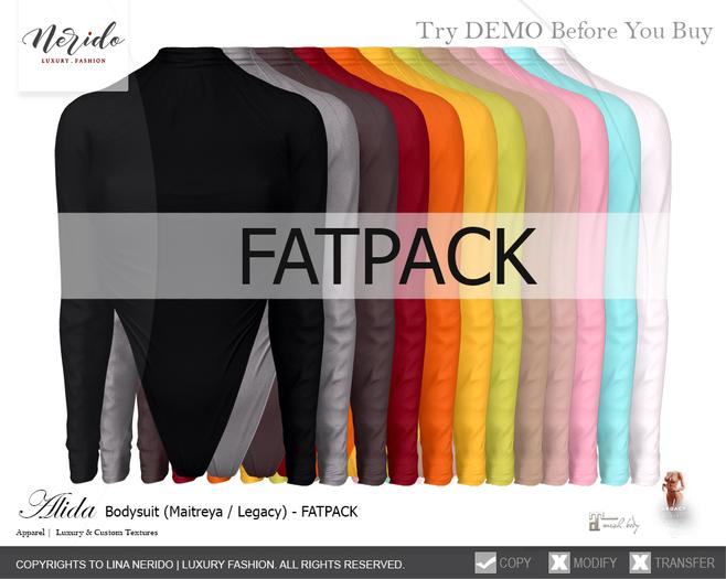 ~Nerido~ Alida Bodysuit-FATPACK