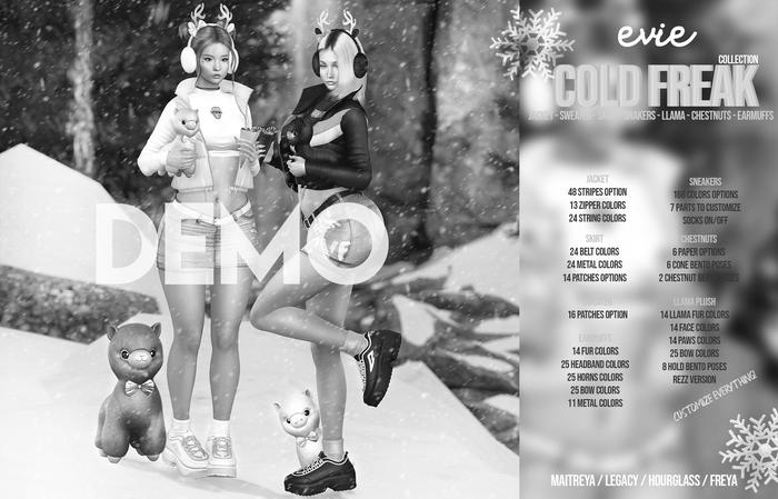 EVIE - Cold Freak Collection [MEGAPACK] DEMO