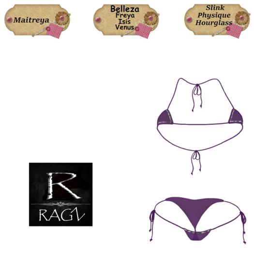 RAGZ - MICRO BIKINI V2 PURPLE(Add)