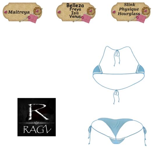 RAGZ - MICRO BIKINI V2 BABY BLUE(Add)