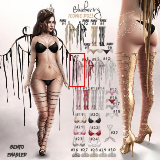 #7 Blueberry - Iconic Doll - Wings - Pixie