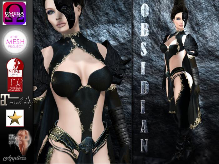 * Obsidian *  Fantasy outfit