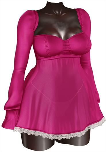 Kaithleen's Roxley Dress - Lipstick
