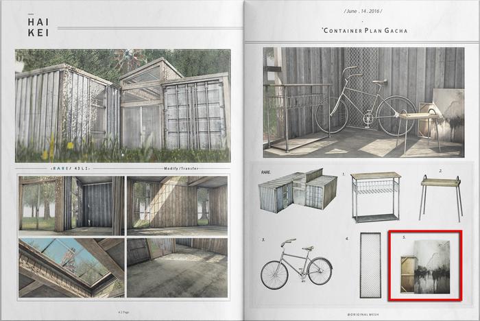 :HAIKEI: Container Plan Gacha / {5}