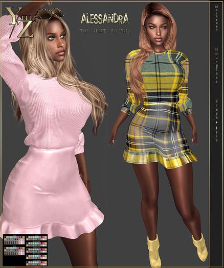 >> UnPack HUD << YELIZ MESH "ALESSANDRA" - DEMO