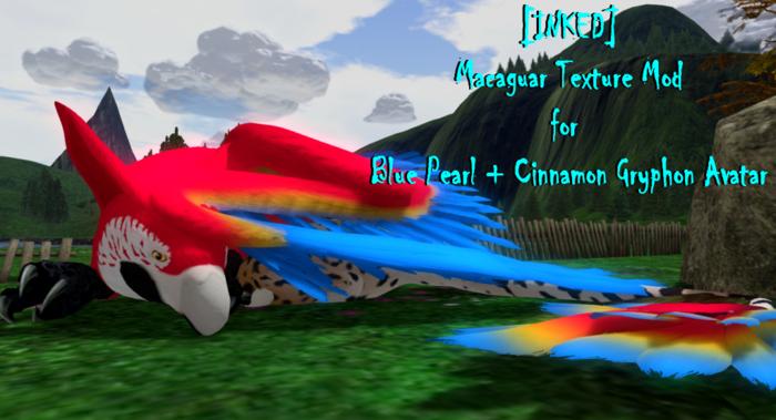 [INKED] Blue Pearl + Cinnamon Gryphon [Macaguar] Texture Mod
