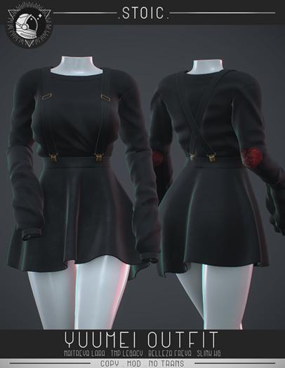 .STOIC. YUUMEI BLACK