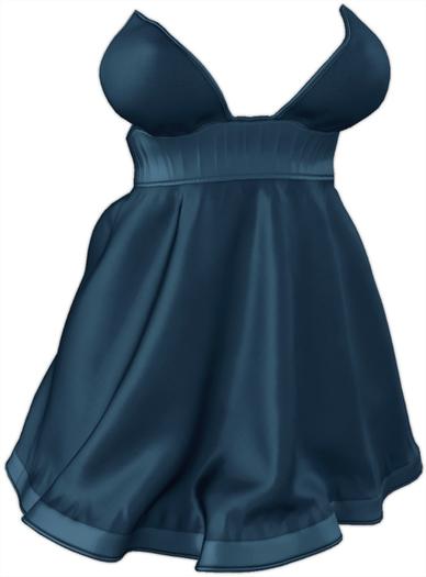 Kaithleen's Slavia Dress - Navy