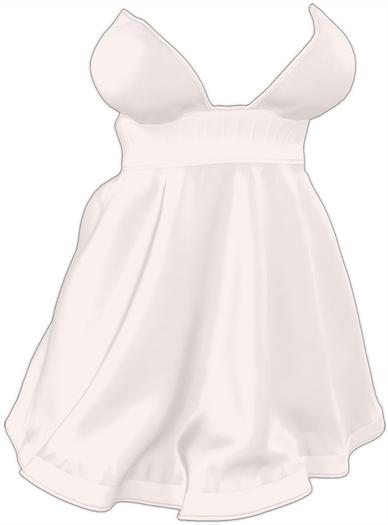 Kaithleen's Slavia Dress - White