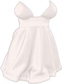 Kaithleen's Slavia Dress - White