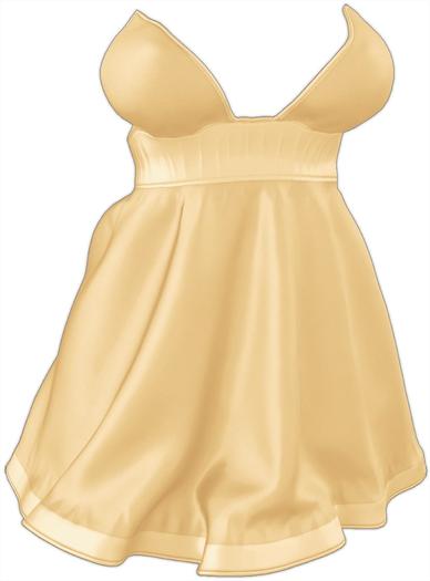 Kaithleen's Slavia Dress - Yellow
