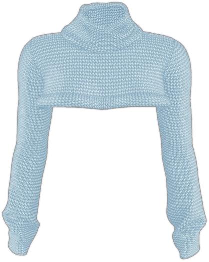 Kaithleen's Slavia Sweater - Blue