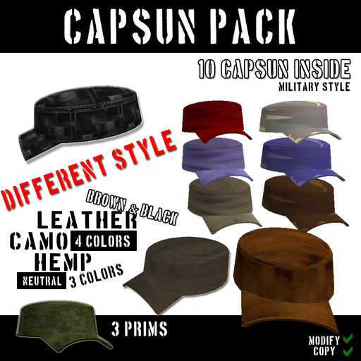 10 capsun PACK