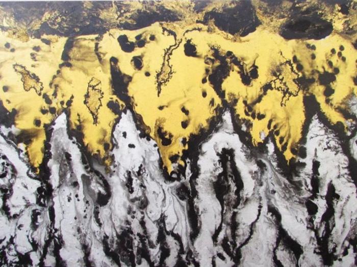 Metallic Abstract Texture