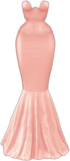 Kaithleen's Spellbound Dress - Peach