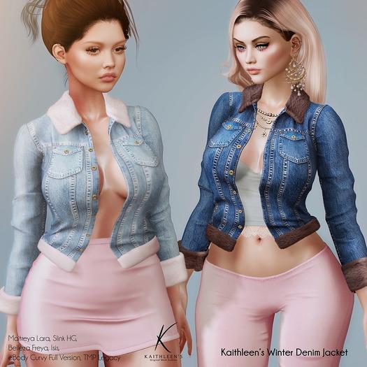 Kaithleen's Winter Denim Jacket - Fatpack