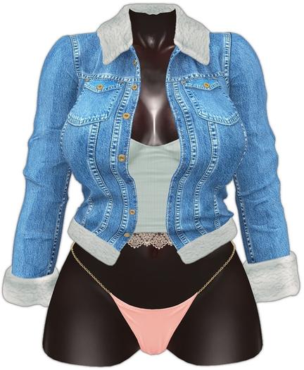 Kaithleen's Winter Denim Jacket - Light
