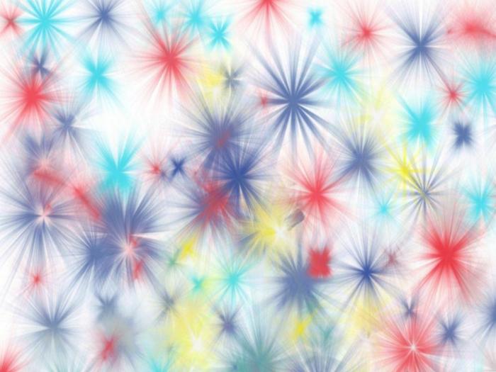 Color Flare Burst Texture