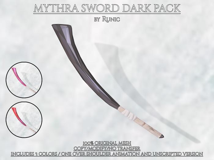 .: Runic :. Mythra Sword Dark Pack