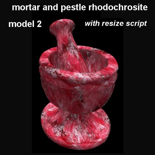 mortar and pestle rhodochrosite (mod.2) with resize script