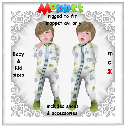 Moppet Dino Sleeper Set