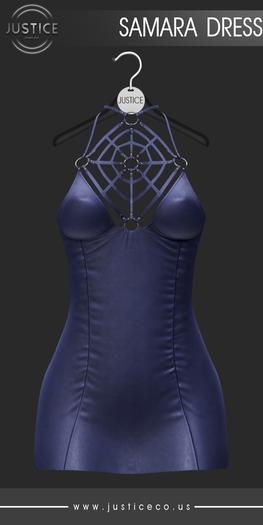 [JUSTICE] SAMARA DRESS - INDIGO