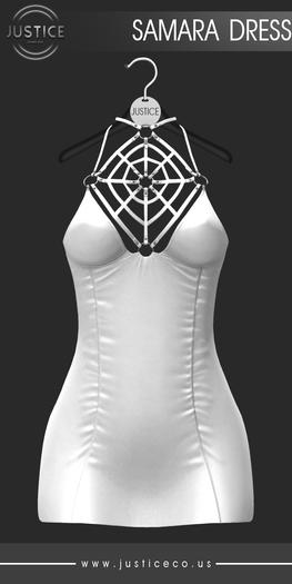 [JUSTICE] SAMARA DRESS - SNOW
