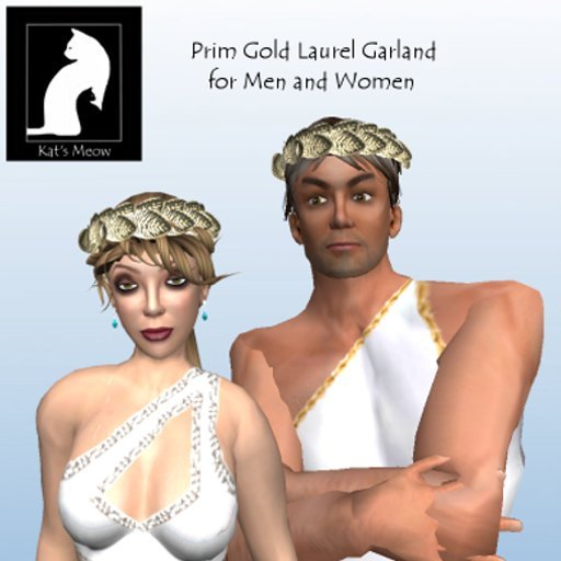 KM PRIM Gold Laurel Garland