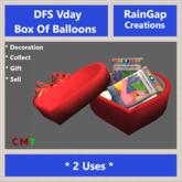 DFS Vday Box Of Balloons