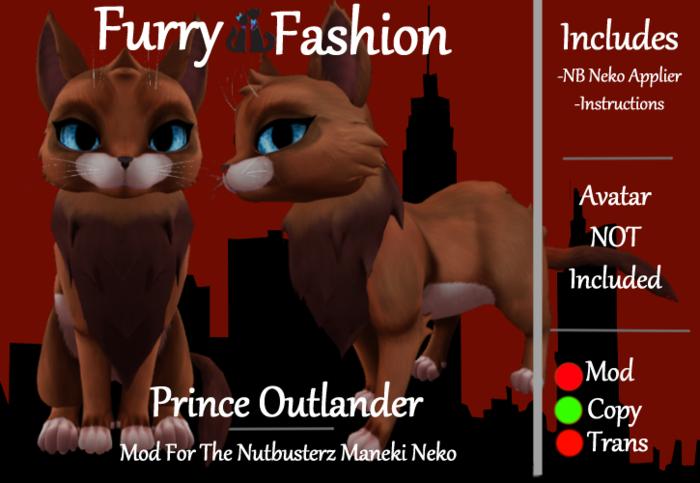 ~FF~ Prince Outlander Kitty