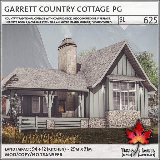 Trompe Loeil - Garrett Country Cottage PG [mesh]