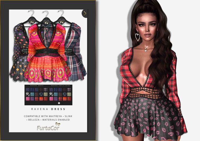 [FurtaCor Female] Ravena Dress