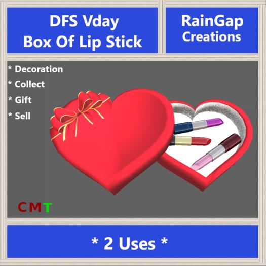 DFS Vday Box Of Lip Stick