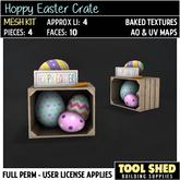 Tool Shed - Hoppy Easter Crate Mesh Kit - Easter Decoration