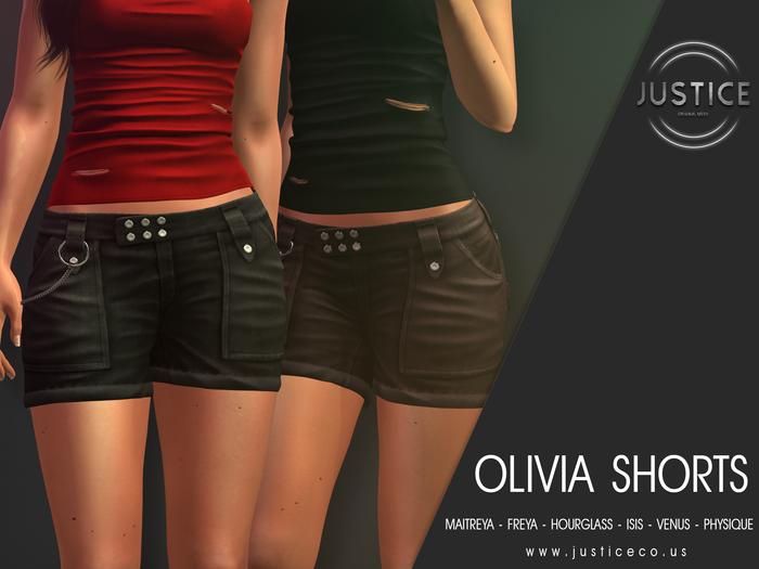 [JUSTICE] OLIVIA SHORTS - FATPACK - WEAR ME