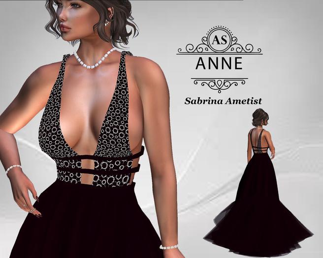 !AS! SABRINA GOWN AMETIST