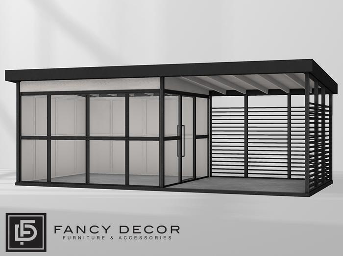 Fancy Decor: Studio Guest House (black)