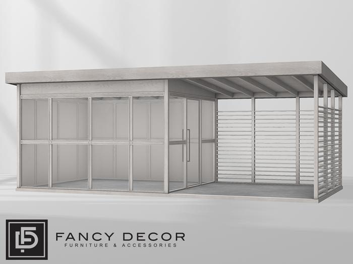 Fancy Decor: Studio Guest House (white)