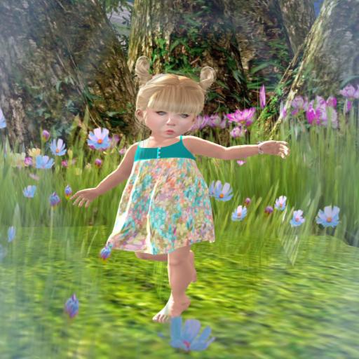 Connor's Corner Sundress - Teal Spring