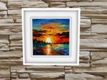Traditional art-1-Painting-sunrise